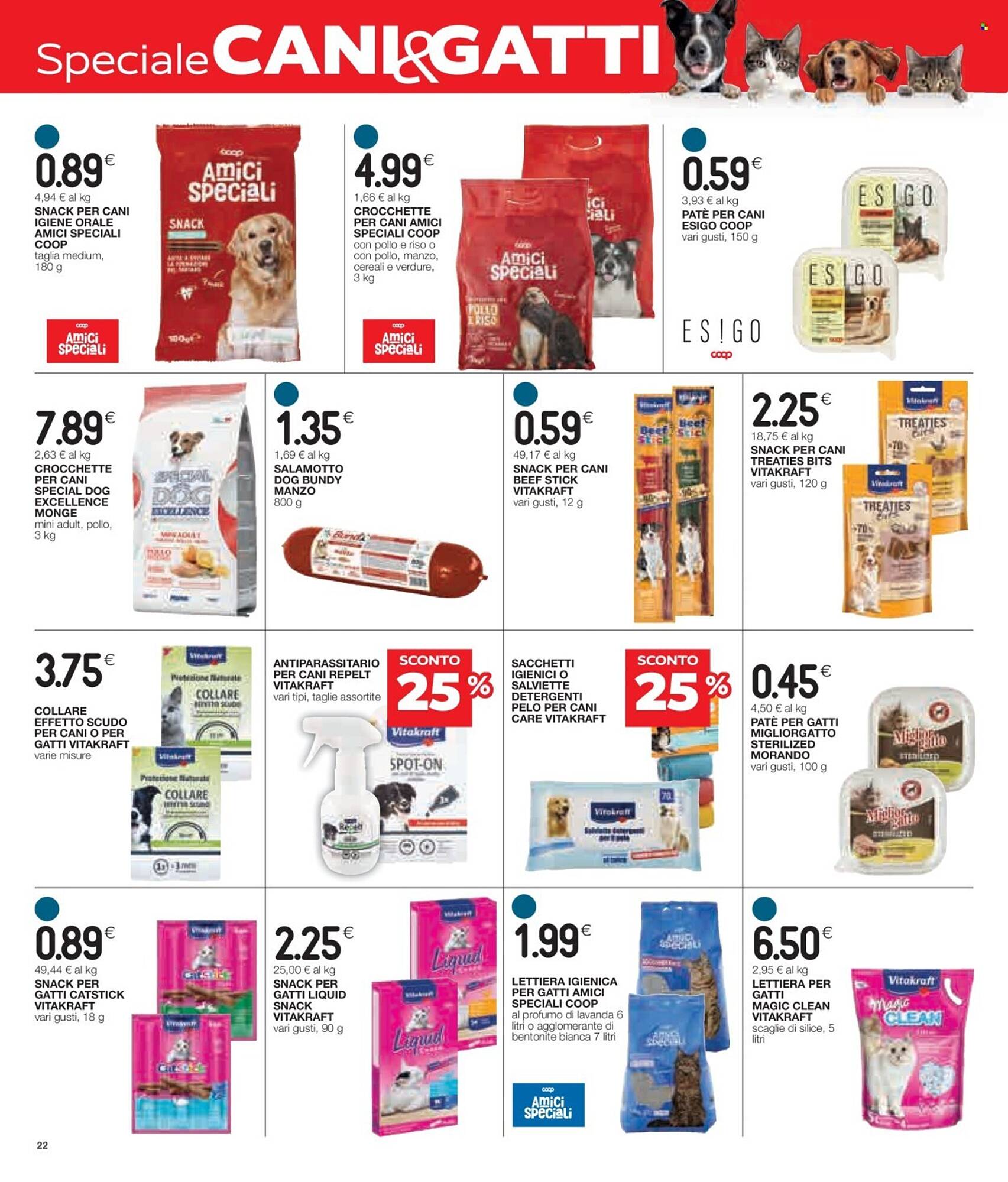 Volantino Coop Centro Italia Pagina 22