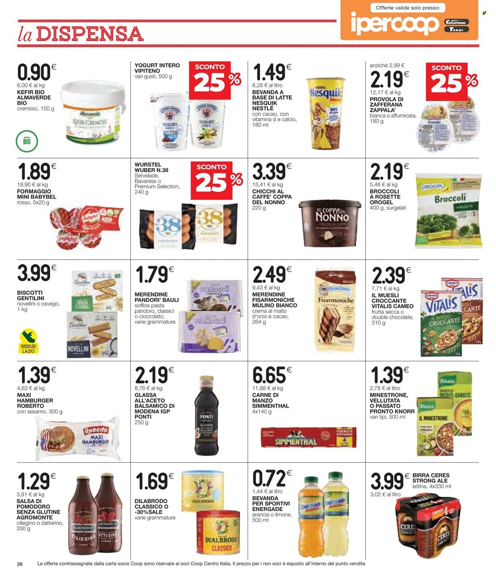 Volantino Coop Centro Italia Pagina 26