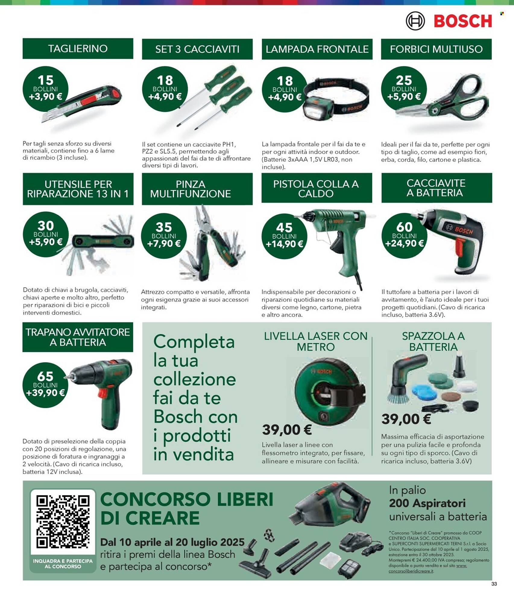 Volantino Coop Centro Italia Pagina 33