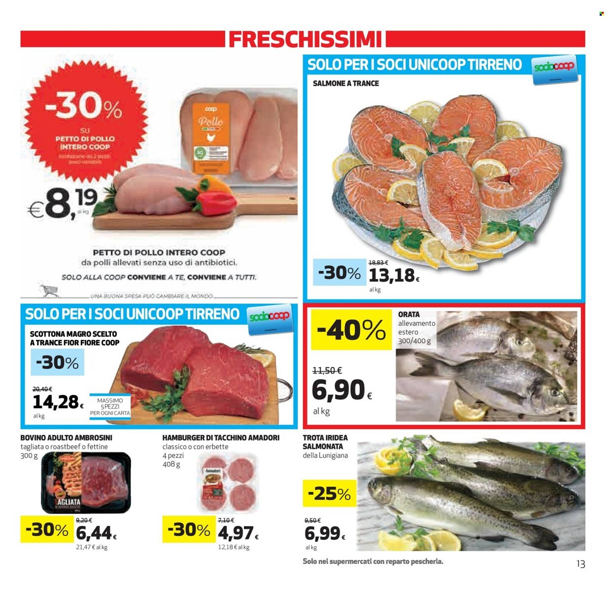 Volantino Coop Unicoop Tirreno Pagina 13