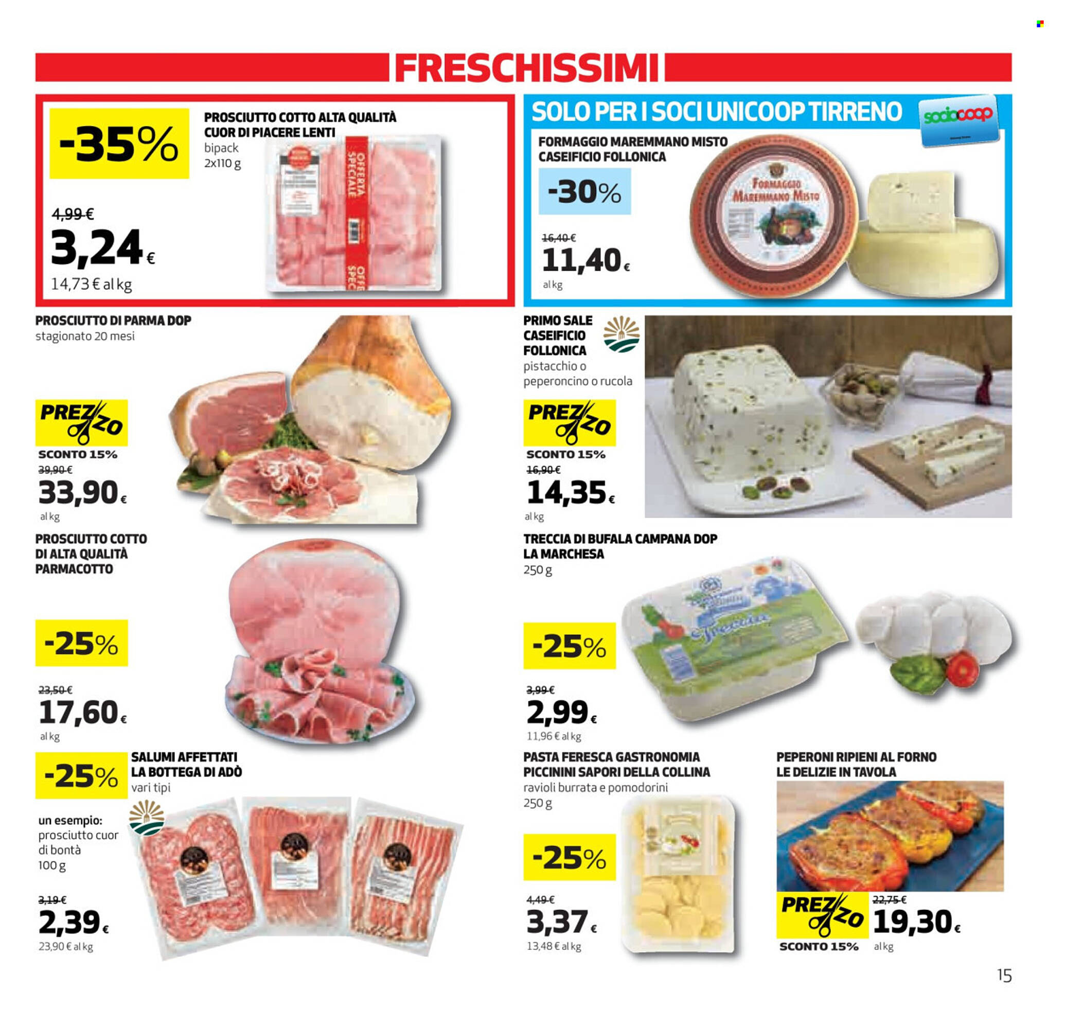 Volantino Coop Unicoop Tirreno Pagina 15