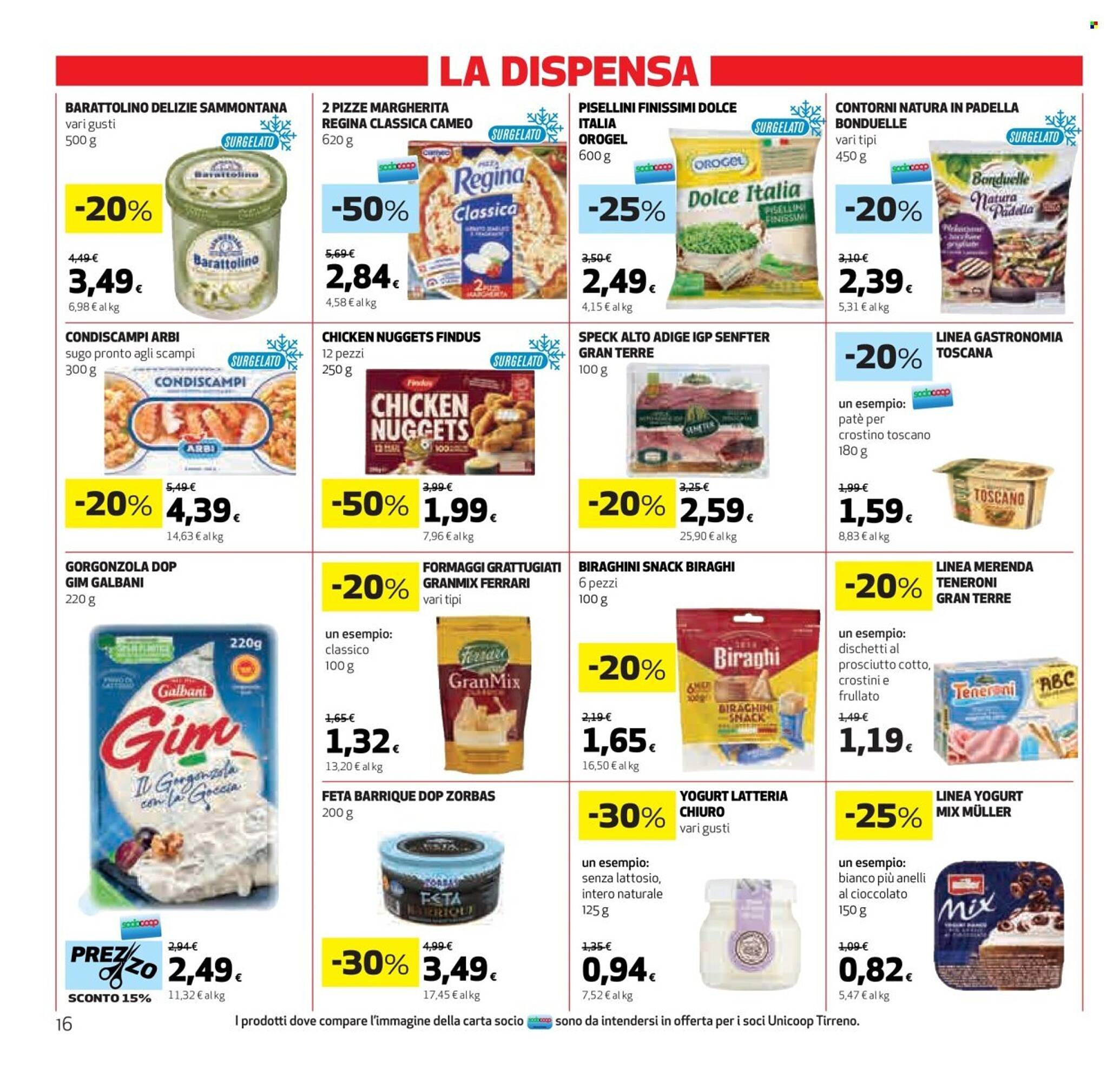 Volantino Coop Unicoop Tirreno Pagina 16