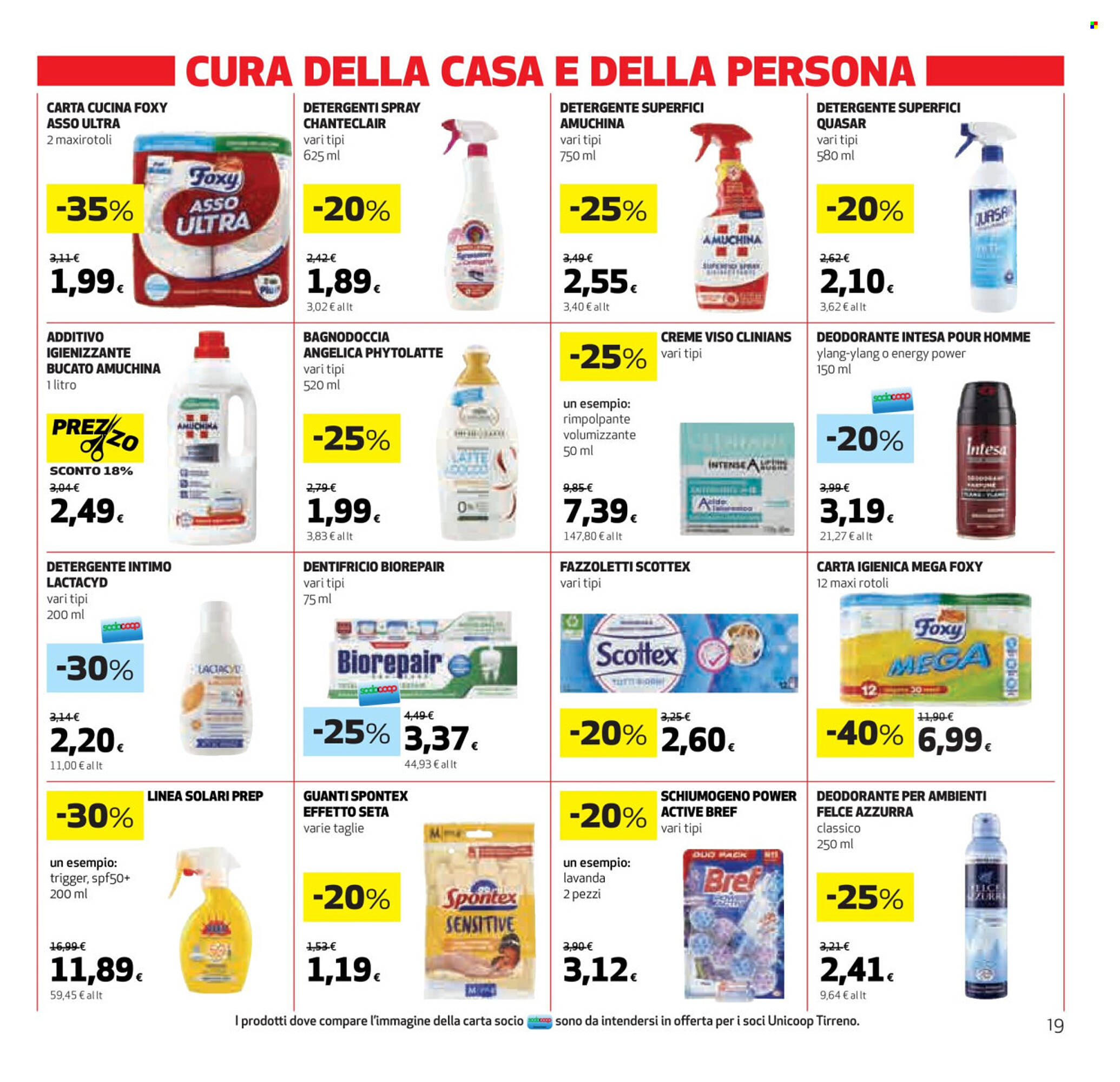 Volantino Coop Unicoop Tirreno Pagina 19