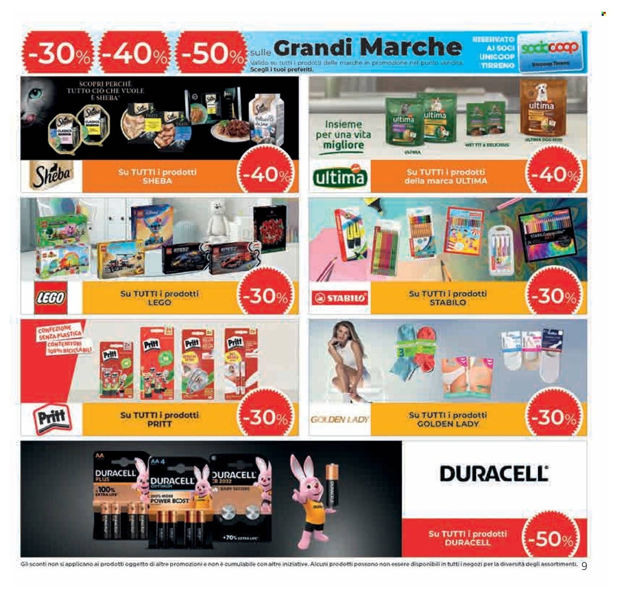 Volantino Coop Unicoop Tirreno Pagina 9