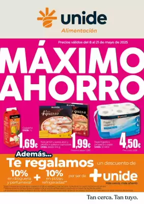 Folleto UNIDE Alimentación (válido hasta el 21-05)