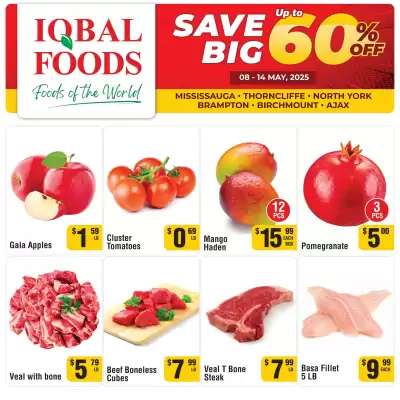 Iqbal Foods flyer (valid until 14-05)