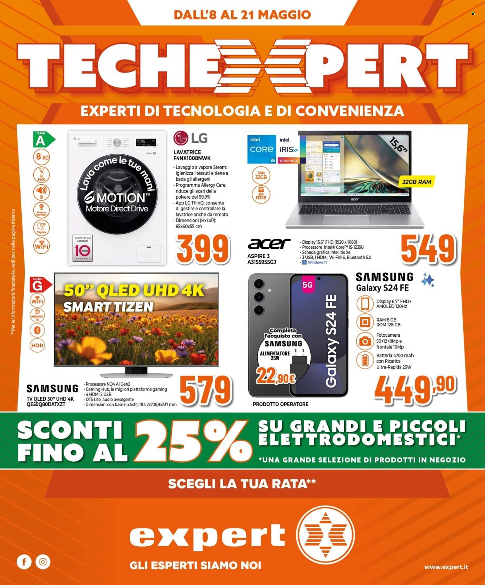 Volantino Expert Pagina 1