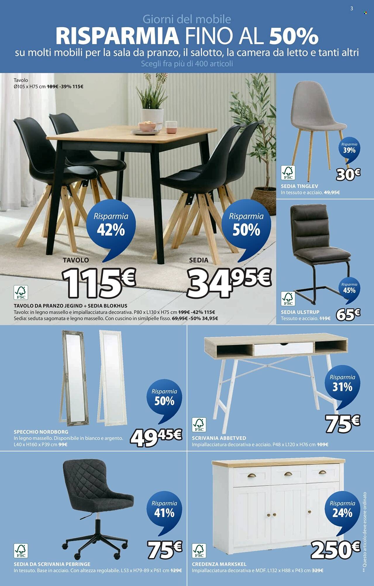 Volantino JYSK Pagina 3