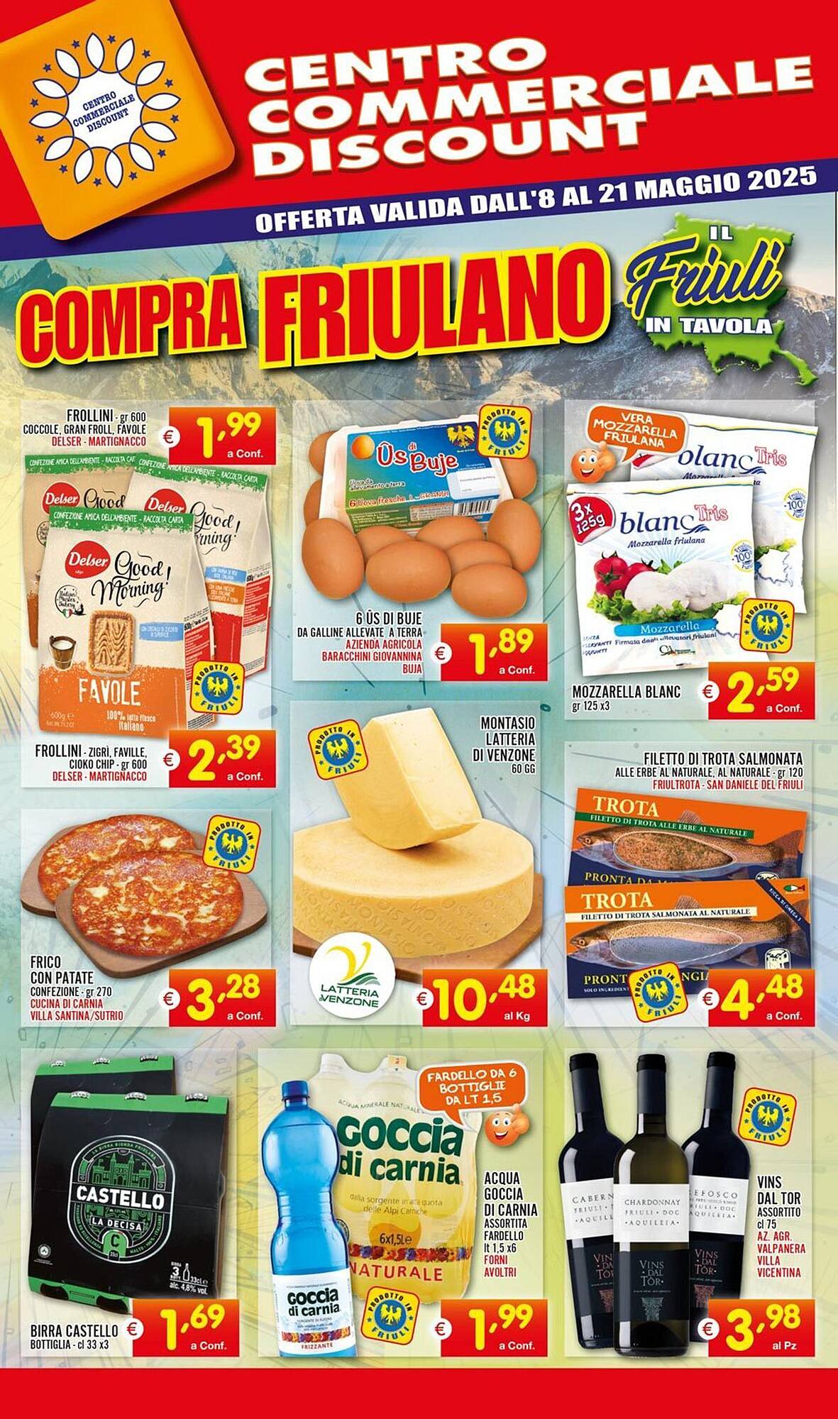 Volantino Centro Commerciale Discount Pagina 1