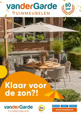 Van der Garde tuinmeubelen folder (geldig t/m 17-05)