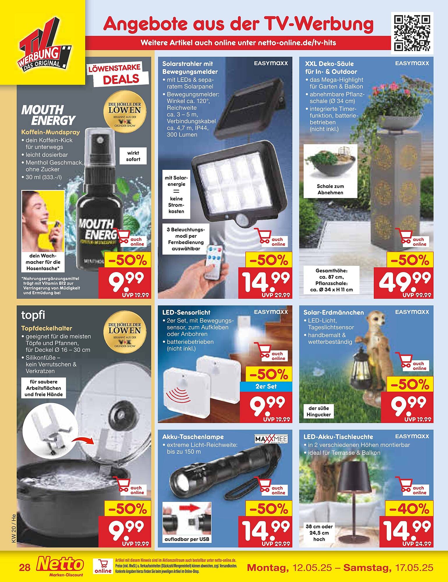 Netto Marken-Discount Prospekt woche 20 Seite 50