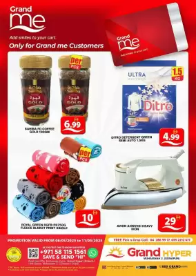 Grand Hyper Market catalogue (valid until 11-05)