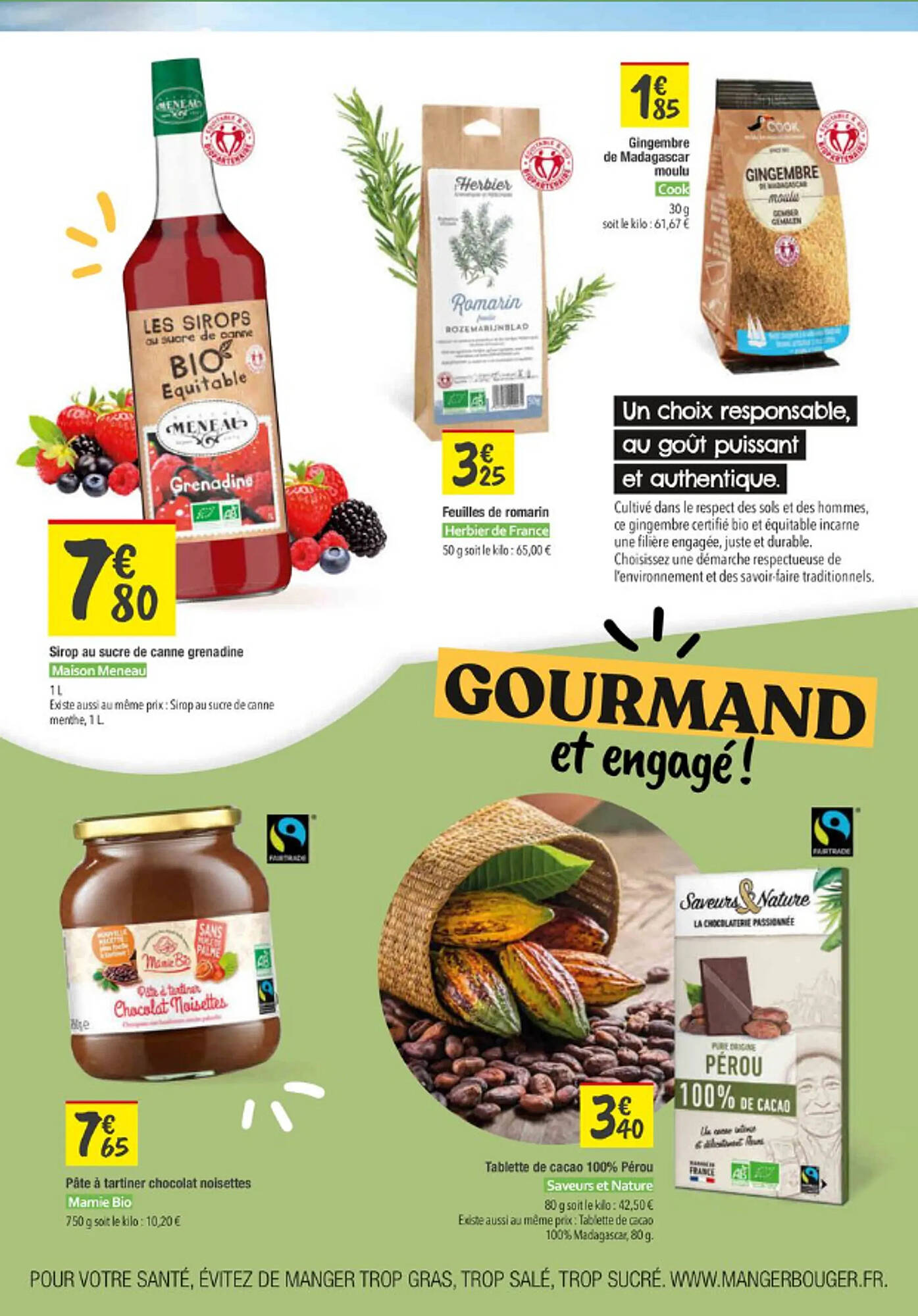 Catalogue Les Comptoirs de la Bio page 3