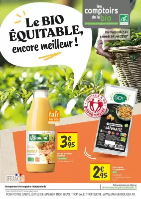 Catalogue Les Comptoirs de la Bio (valable jusqu'au 24-05)