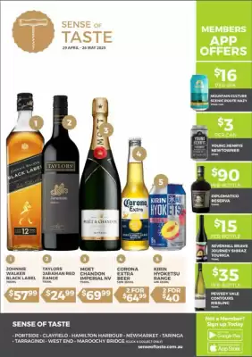 Sense of Taste catalogue