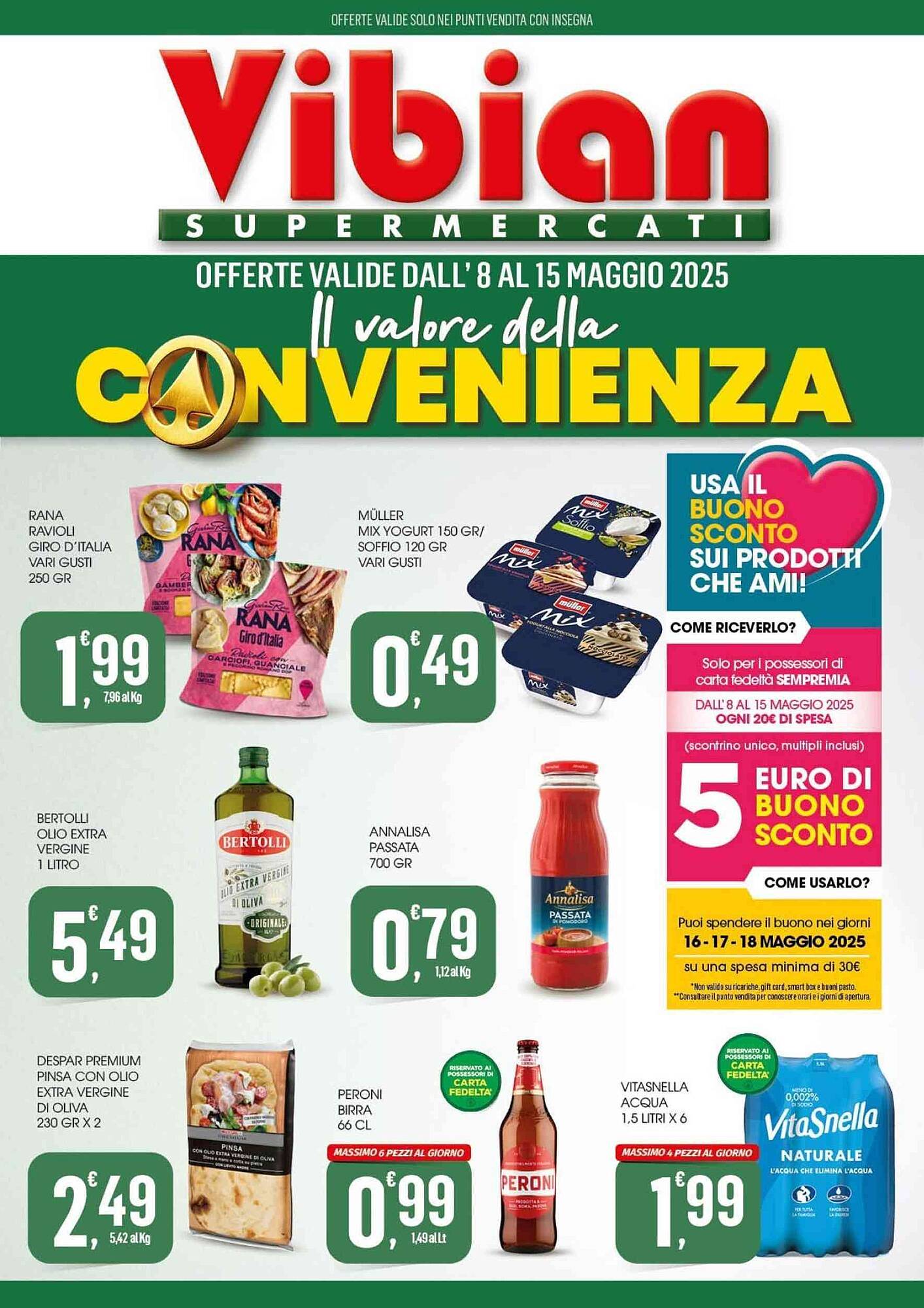 Volantino Vibian settimana 19 Pagina 1