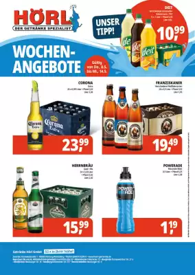 Hörl Getränke Prospekt (gültig bis 14-05)