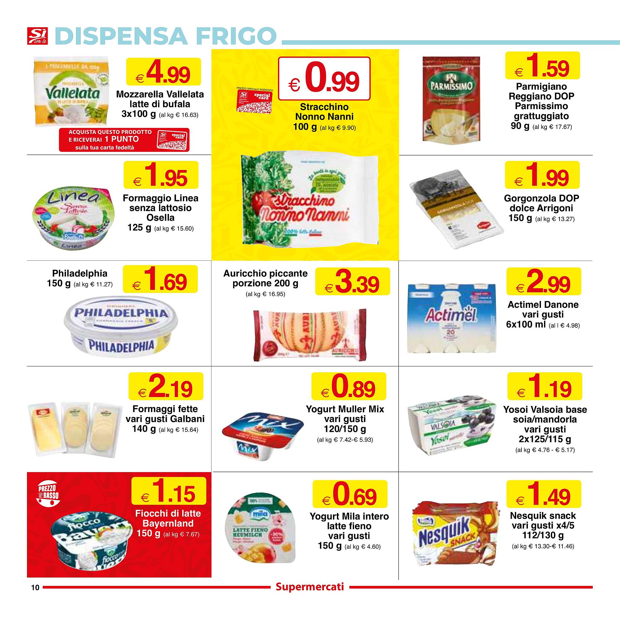 Volantino Sì con te Pagina 10