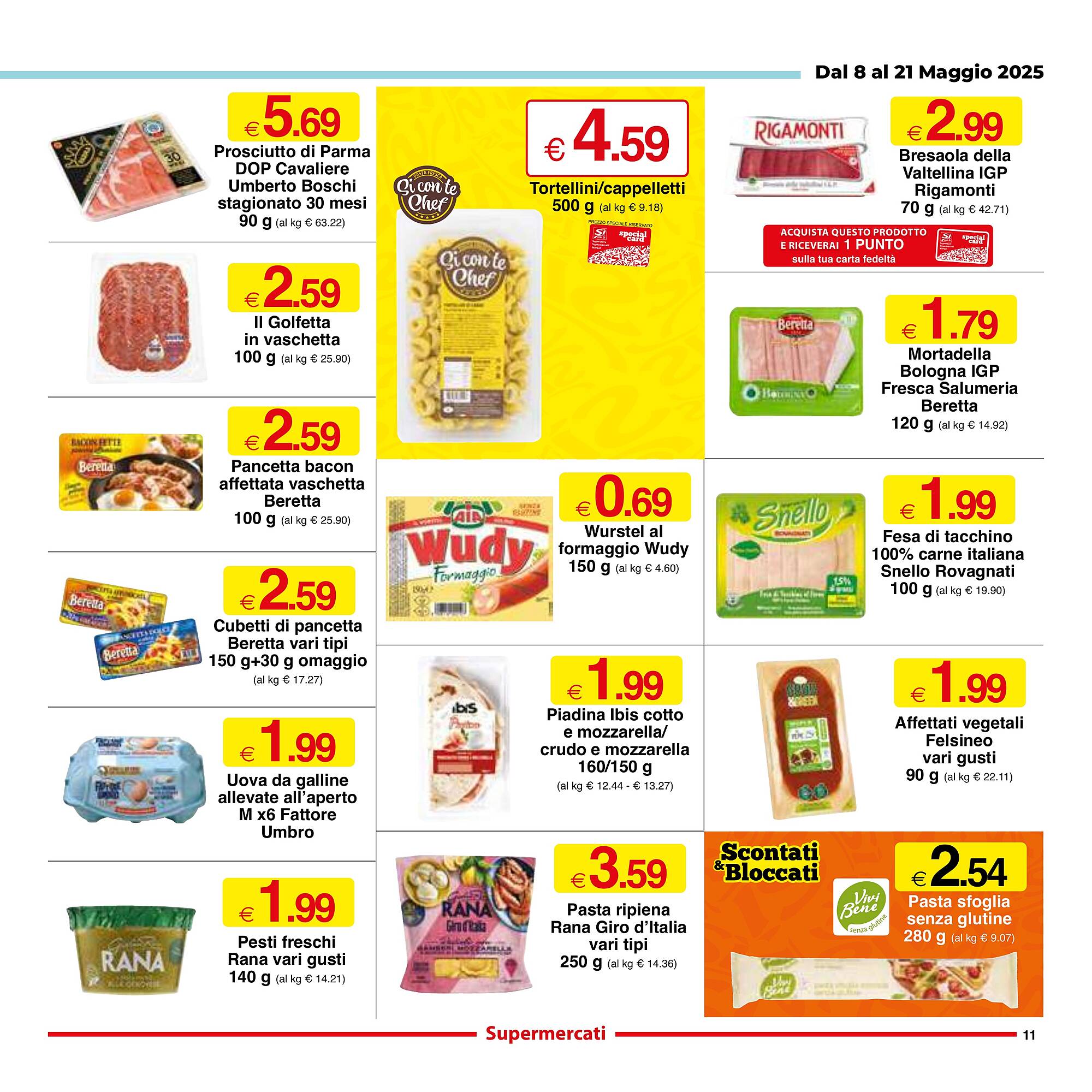 Volantino Sì con te Pagina 11