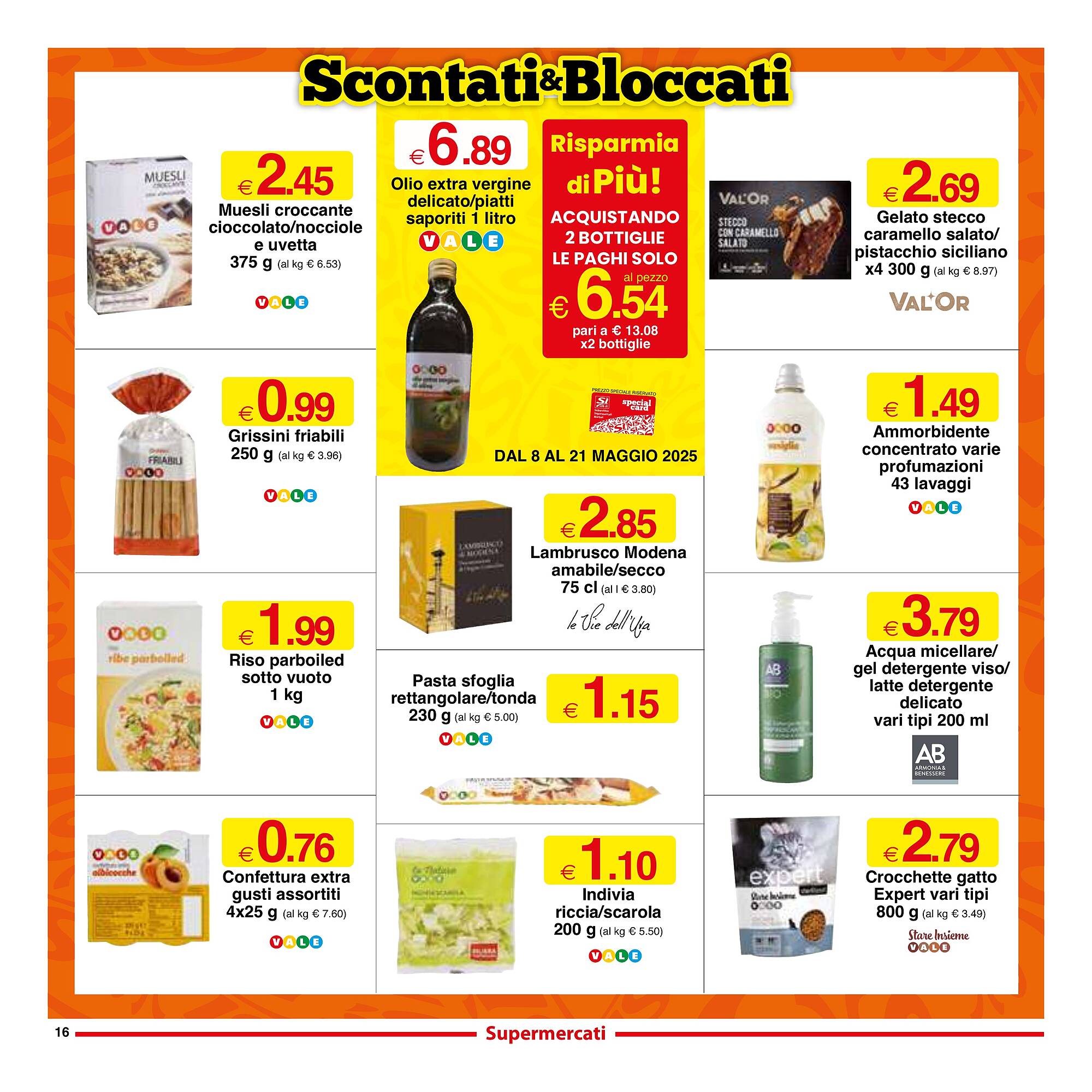 Volantino Sì con te Pagina 16