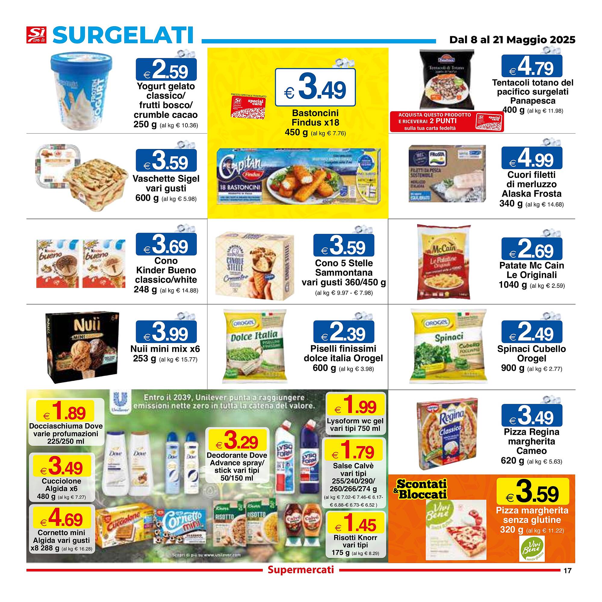 Volantino Sì con te Pagina 17
