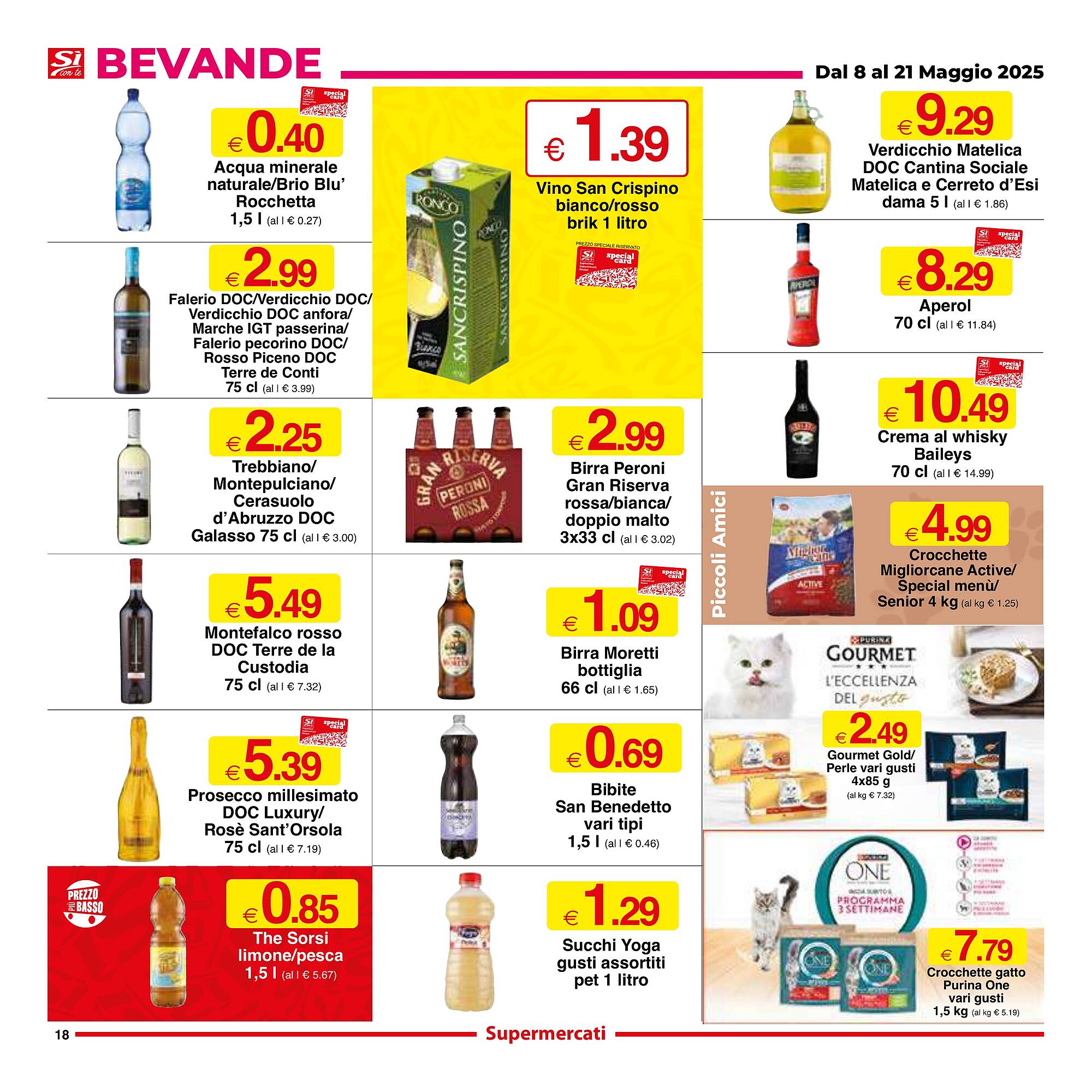 Volantino Sì con te Pagina 18