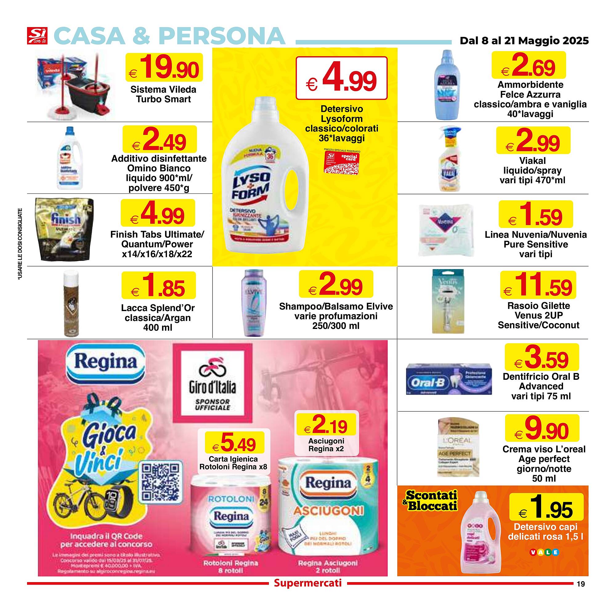 Volantino Sì con te Pagina 19