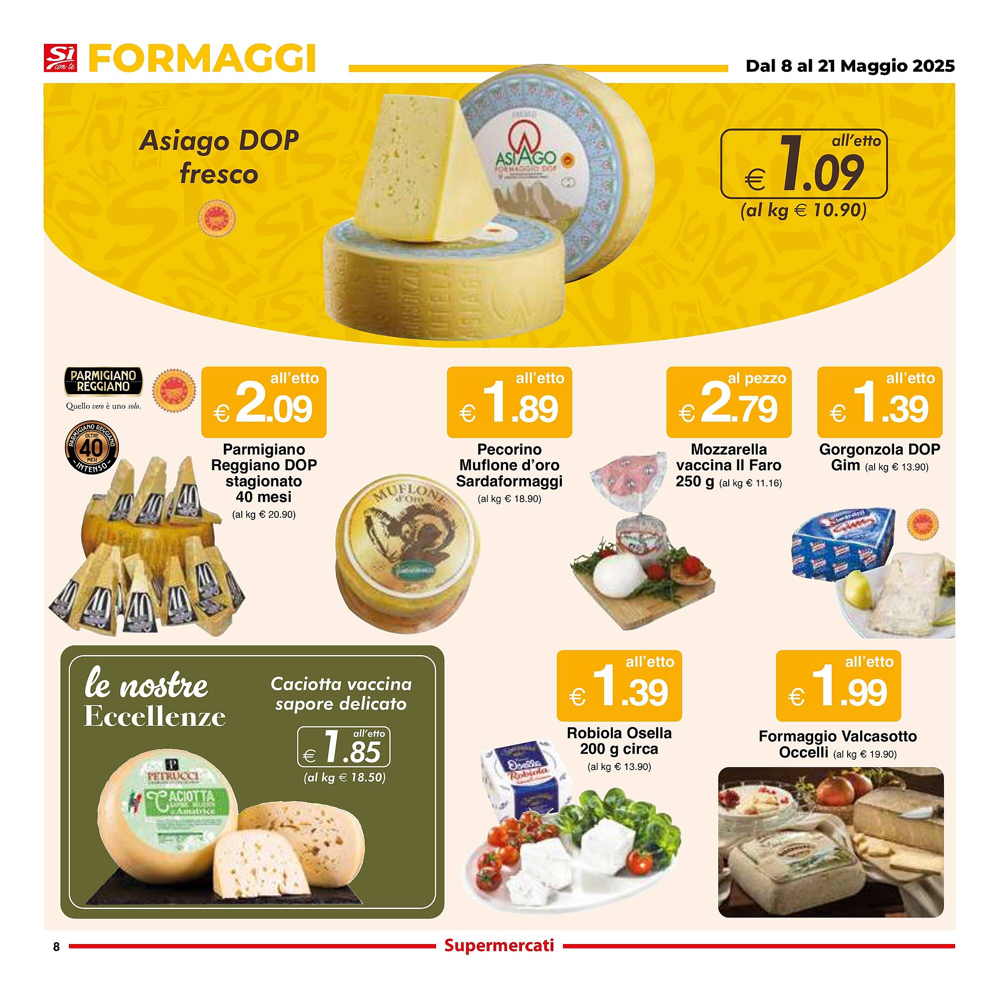 Volantino Sì con te Pagina 8