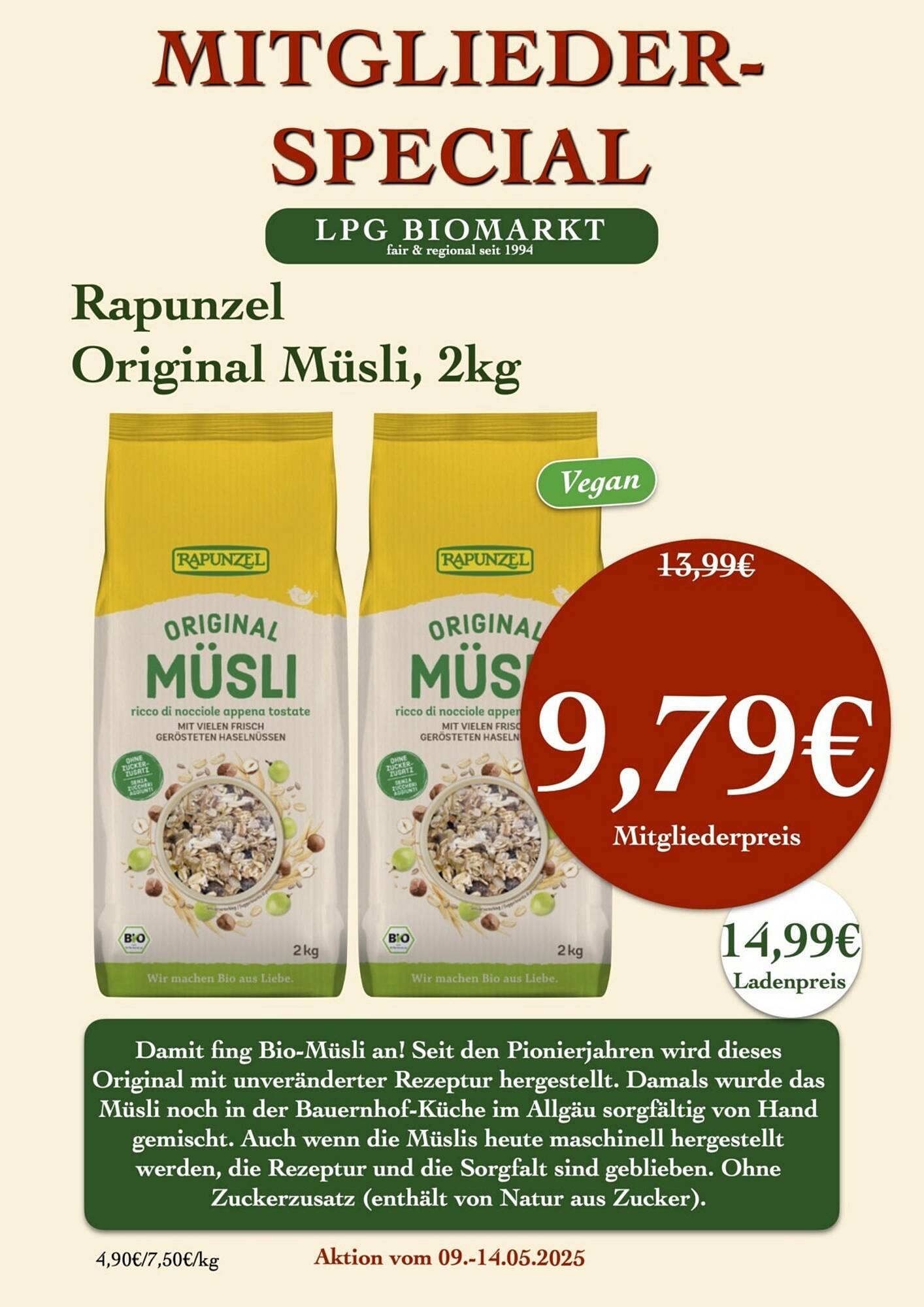 LPG Biomarkt Prospekt woche 19 Seite 13