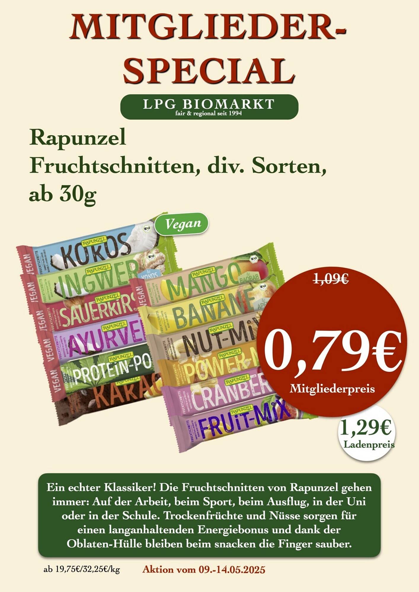 LPG Biomarkt Prospekt woche 19 Seite 16