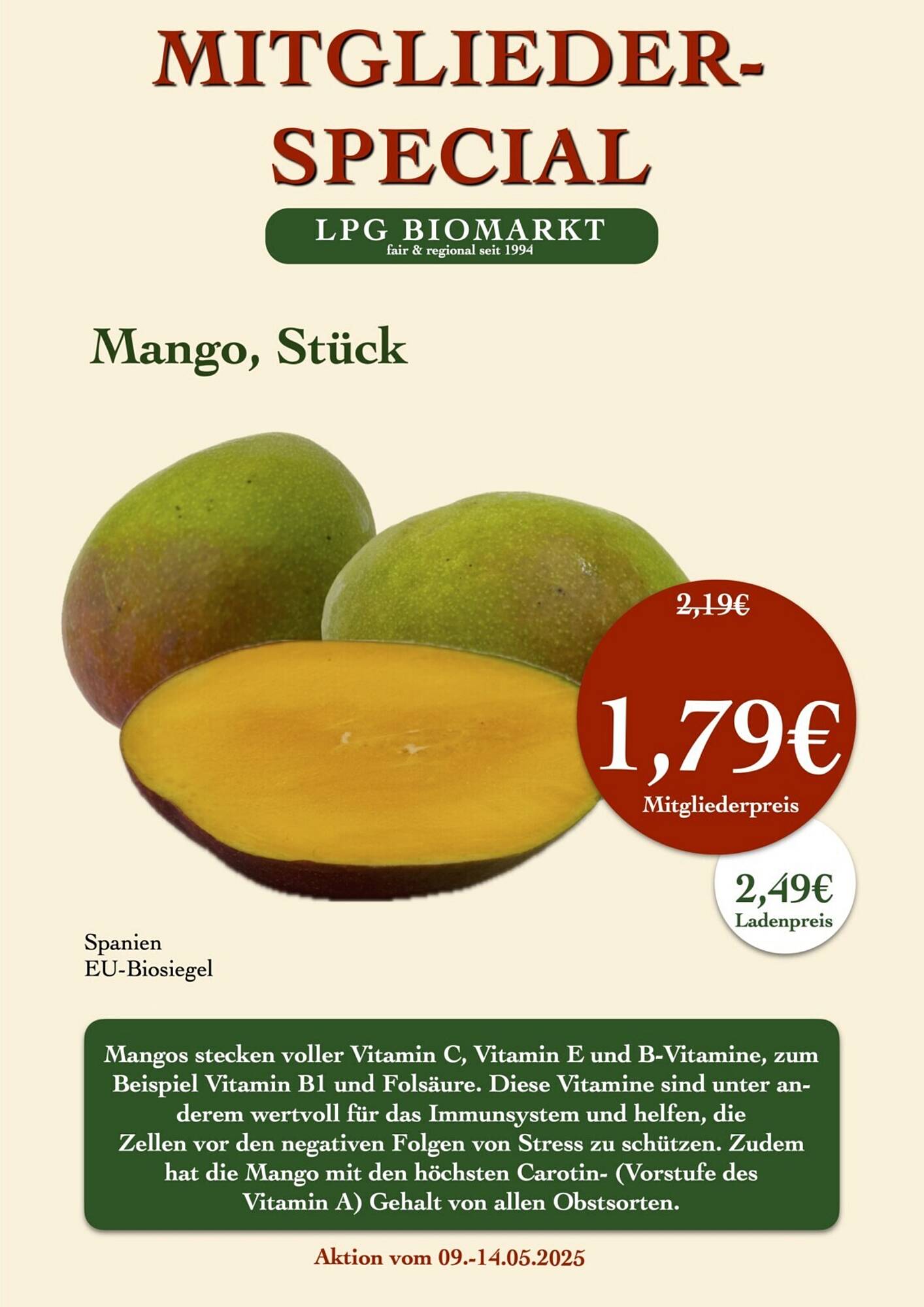 LPG Biomarkt Prospekt woche 19 Seite 5