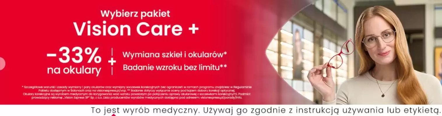 Vision Express gazetka (ważność do 14-05)