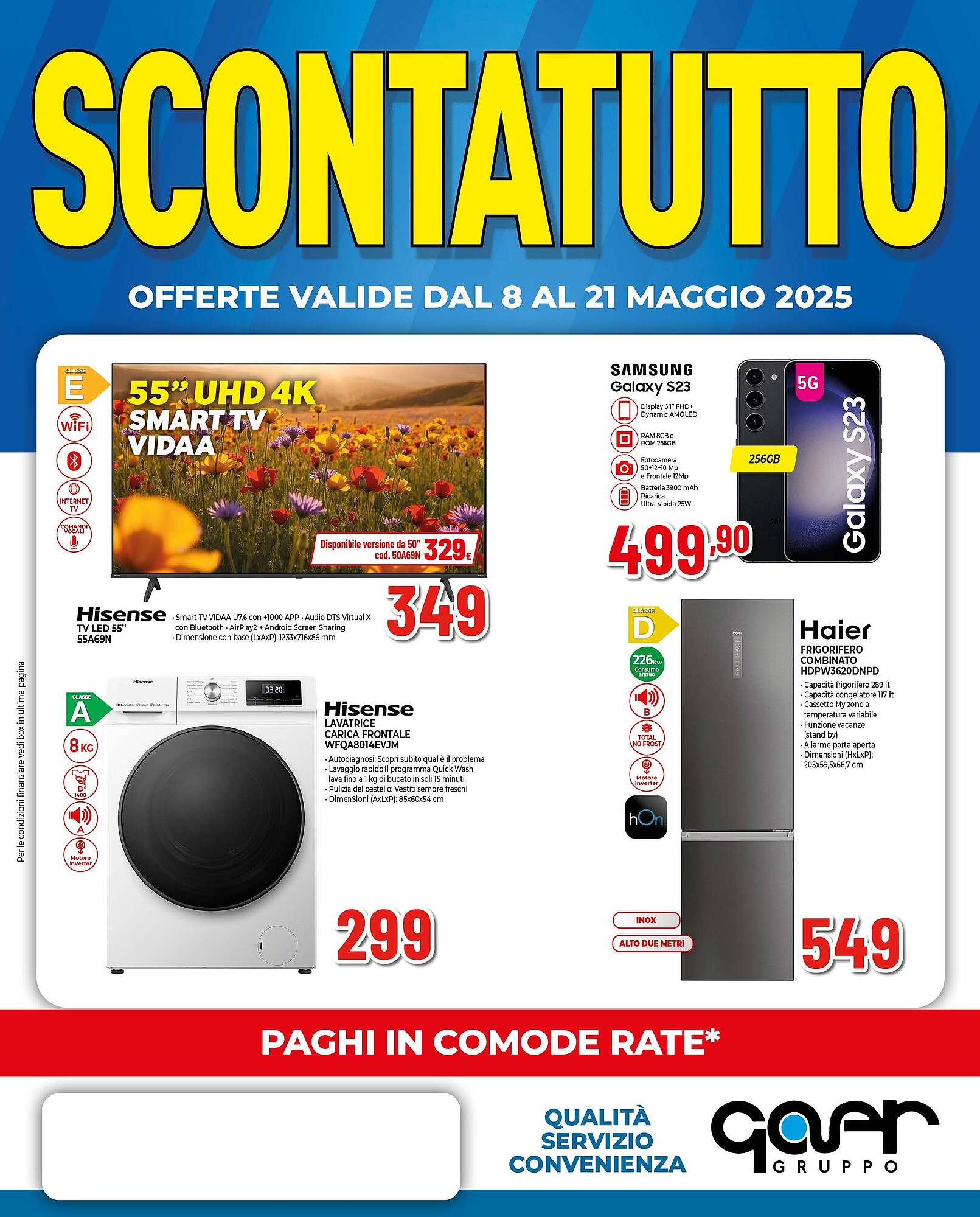 Volantino Gaer Pagina 1