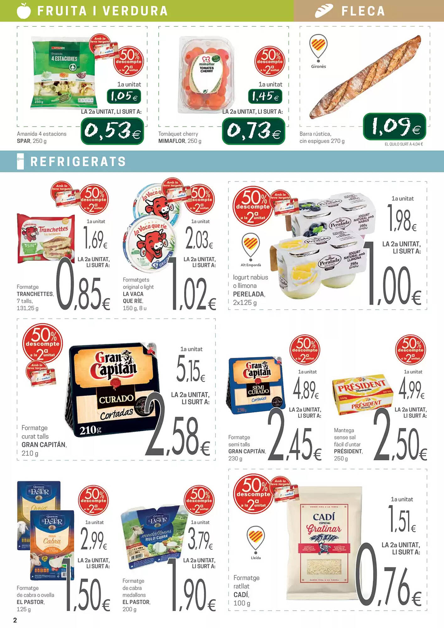 Folleto Valvi Supermercats Página 2