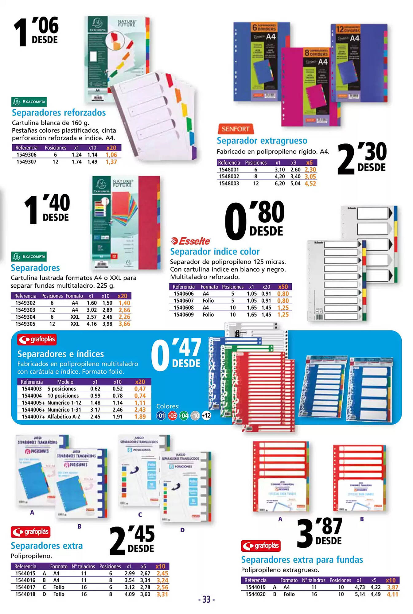 Folleto Folder Página 33