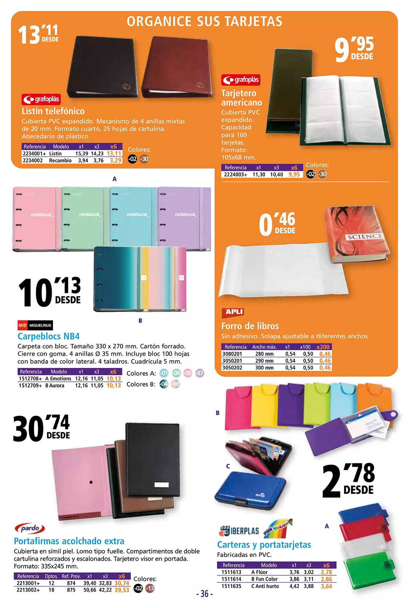 Folleto Folder Página 36