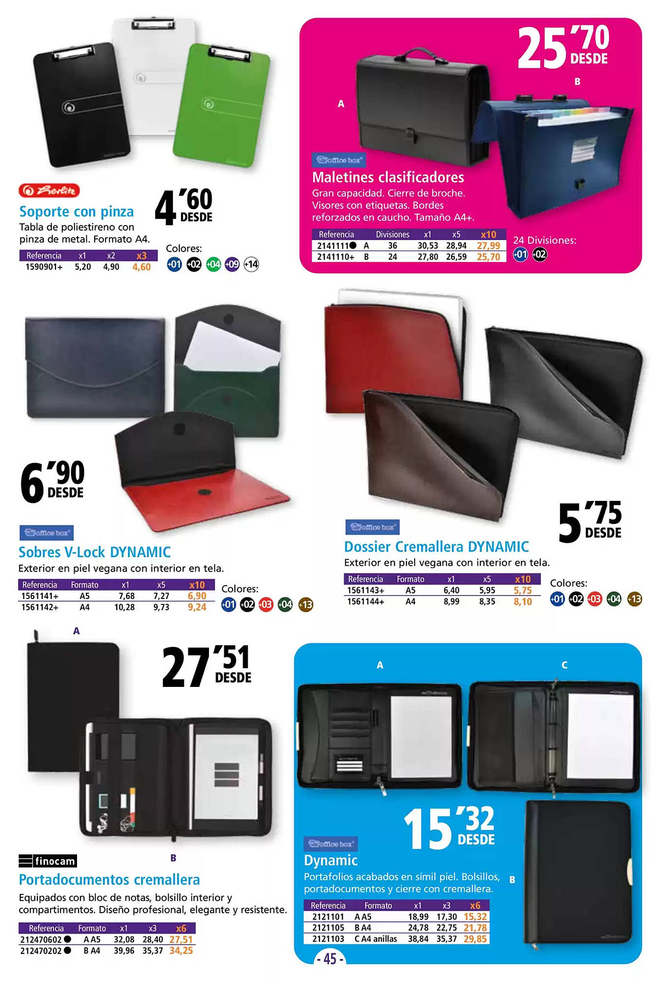 Folleto Folder Página 45