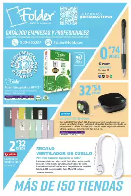 Folleto Folder (válido hasta el 10-10)