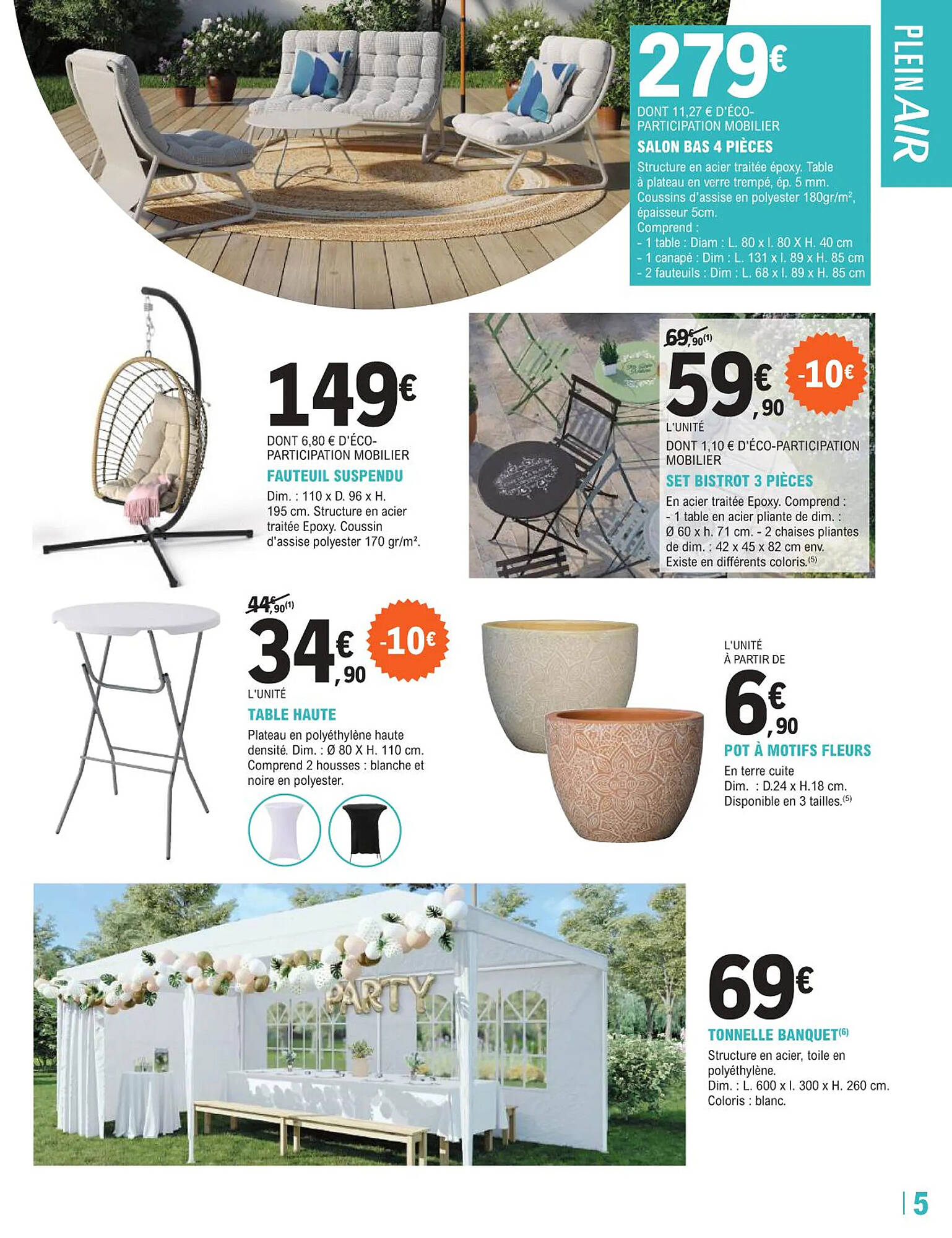 Catalogue E.Leclerc Jardi page 5