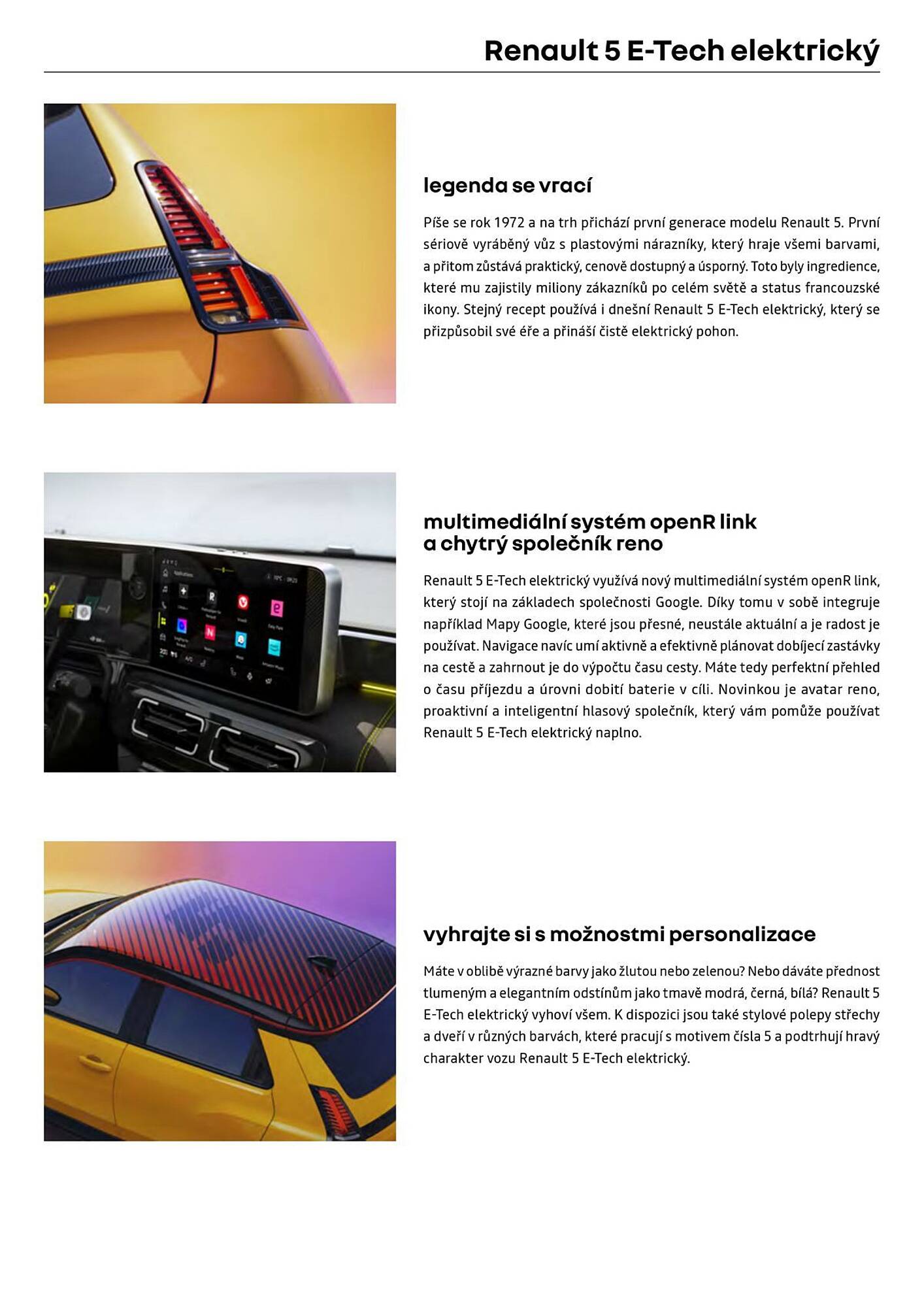 Renault leták | 5 E-Tech electric Strana 5