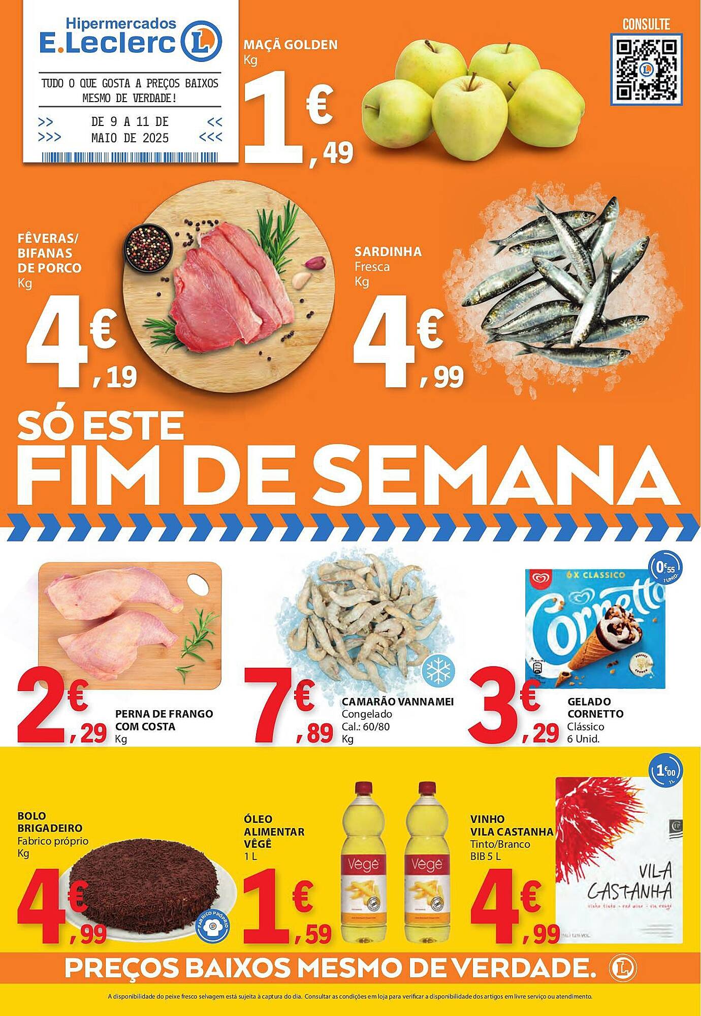 Folheto E.Leclerc | fim de semana Página 1