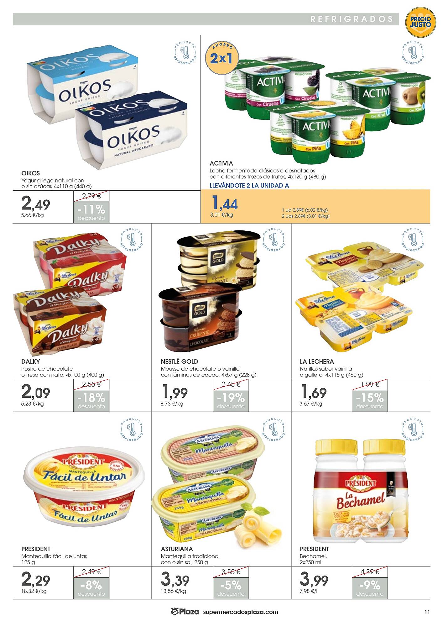 Folleto Supermercados Plaza Página 11