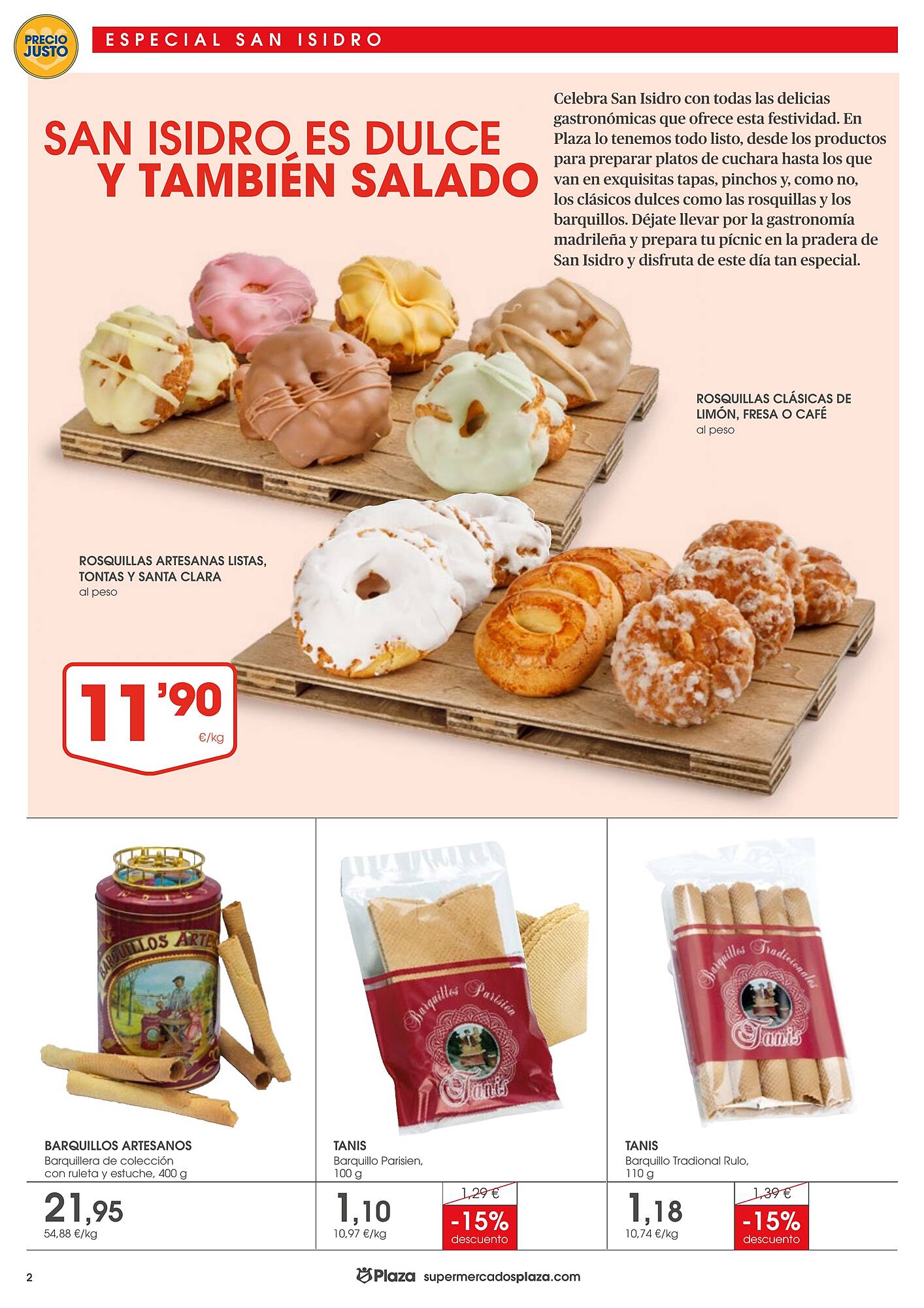 Folleto Supermercados Plaza Página 2