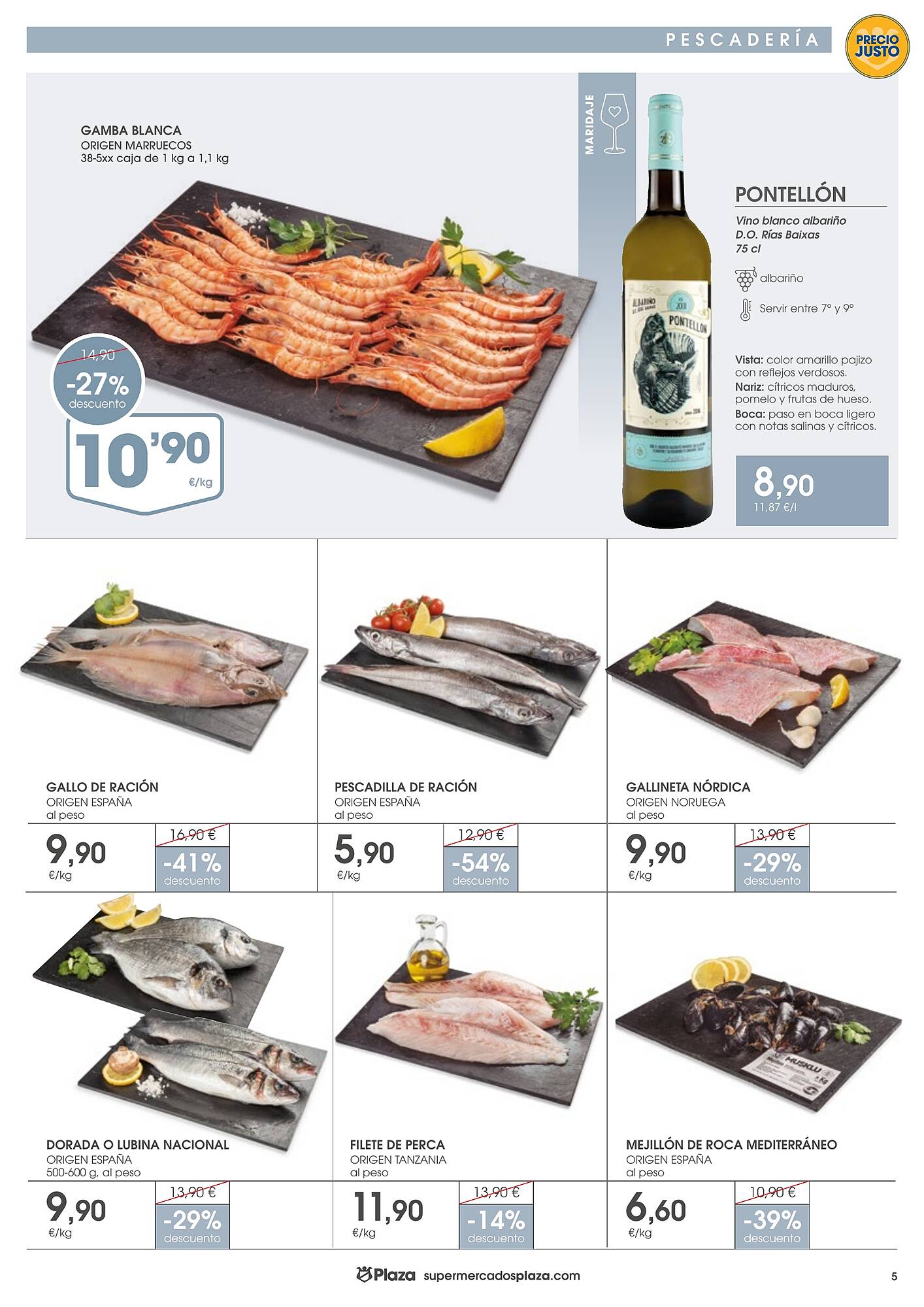 Folleto Supermercados Plaza Página 5