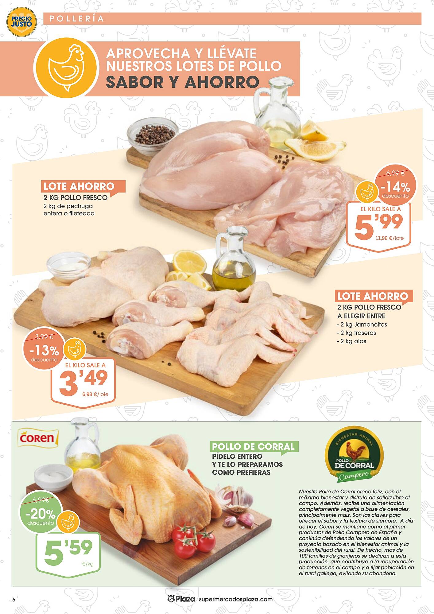 Folleto Supermercados Plaza Página 6