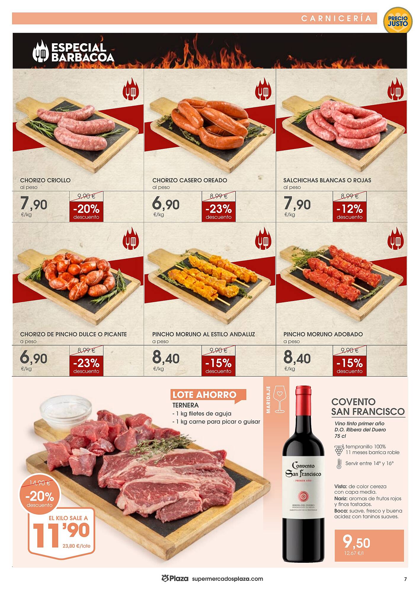 Folleto Supermercados Plaza Página 7