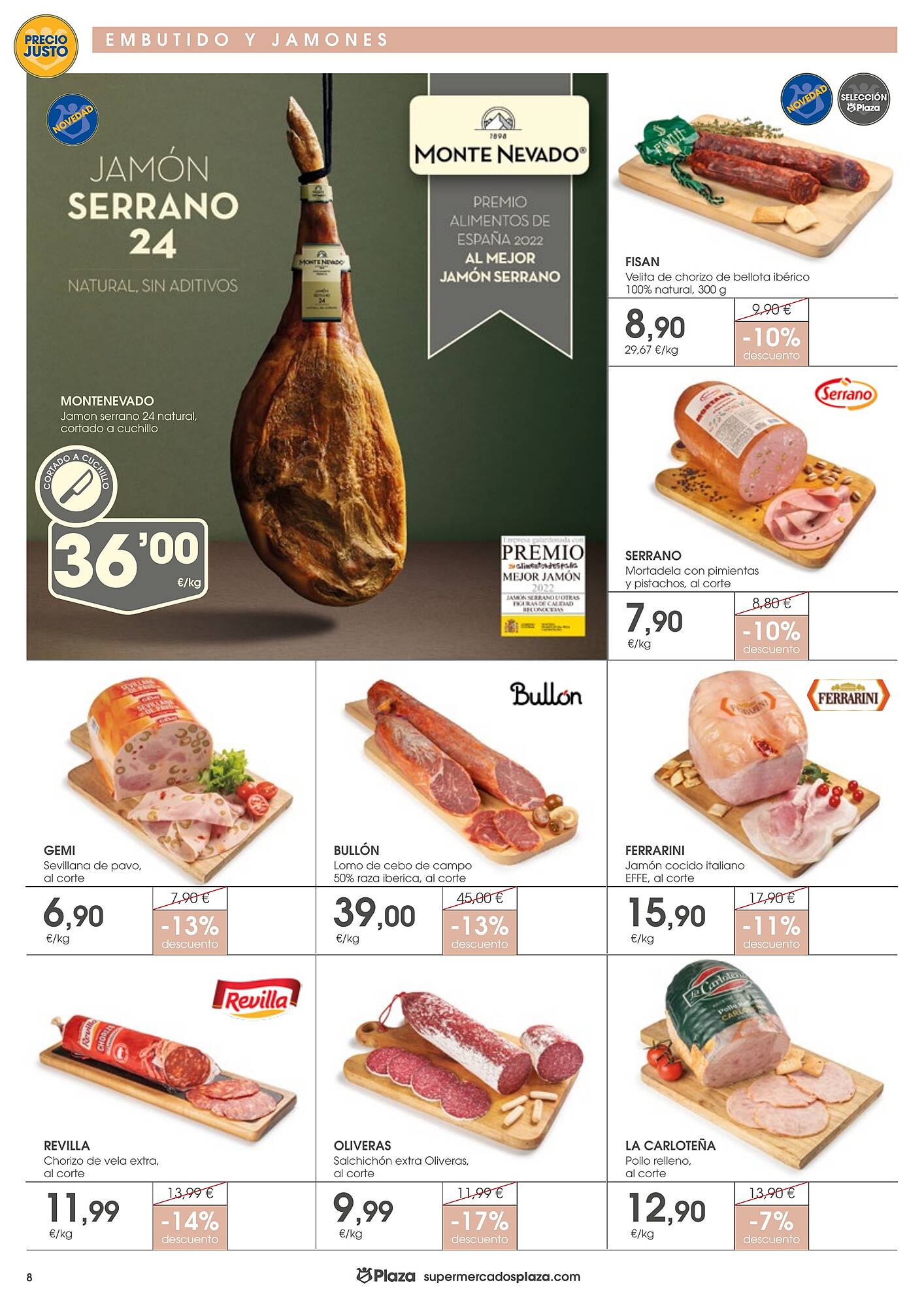 Folleto Supermercados Plaza Página 8