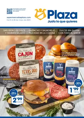 Folleto Supermercados Plaza (válido hasta el 28-05)