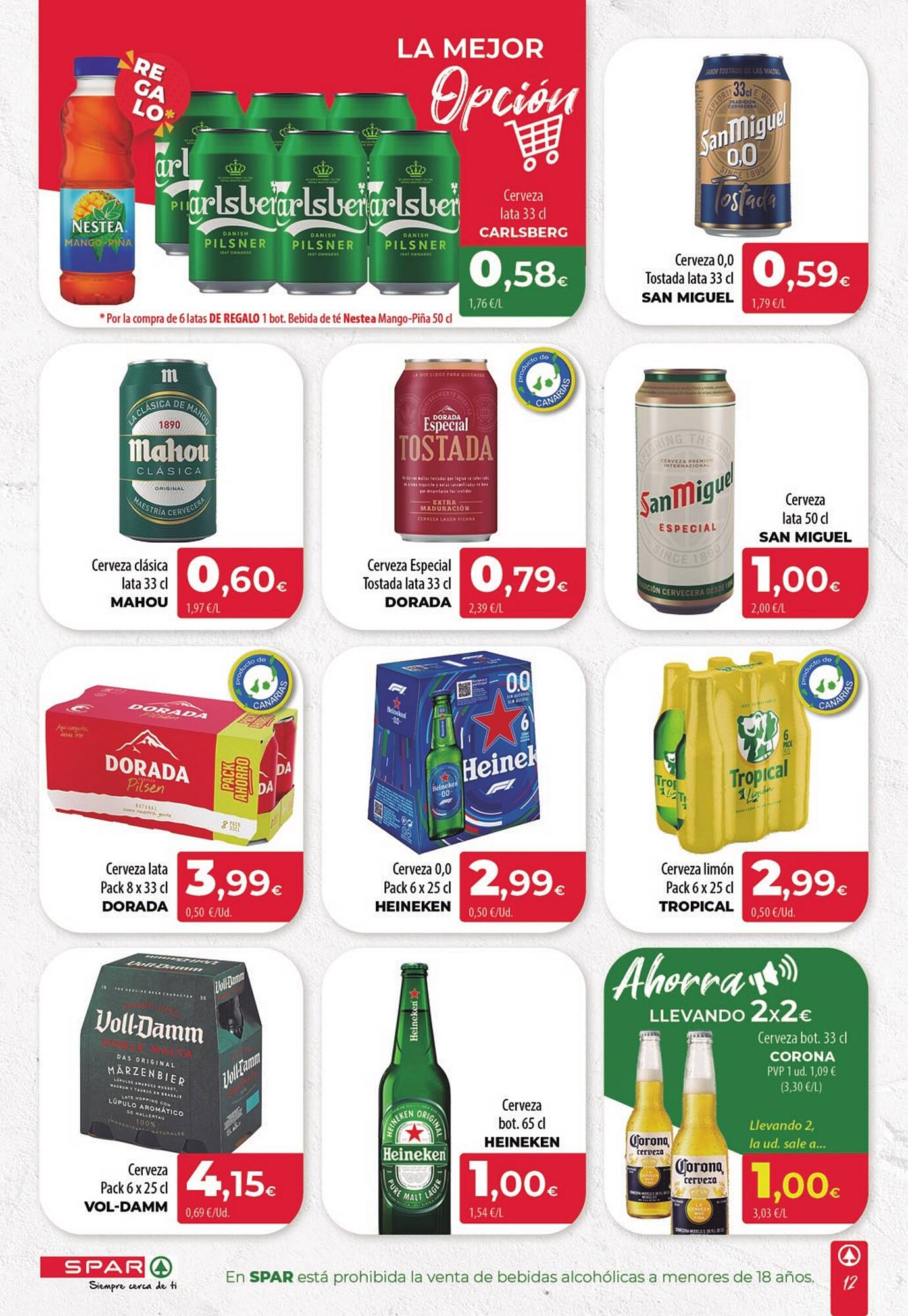 Folleto Spar Tenerife Página 12