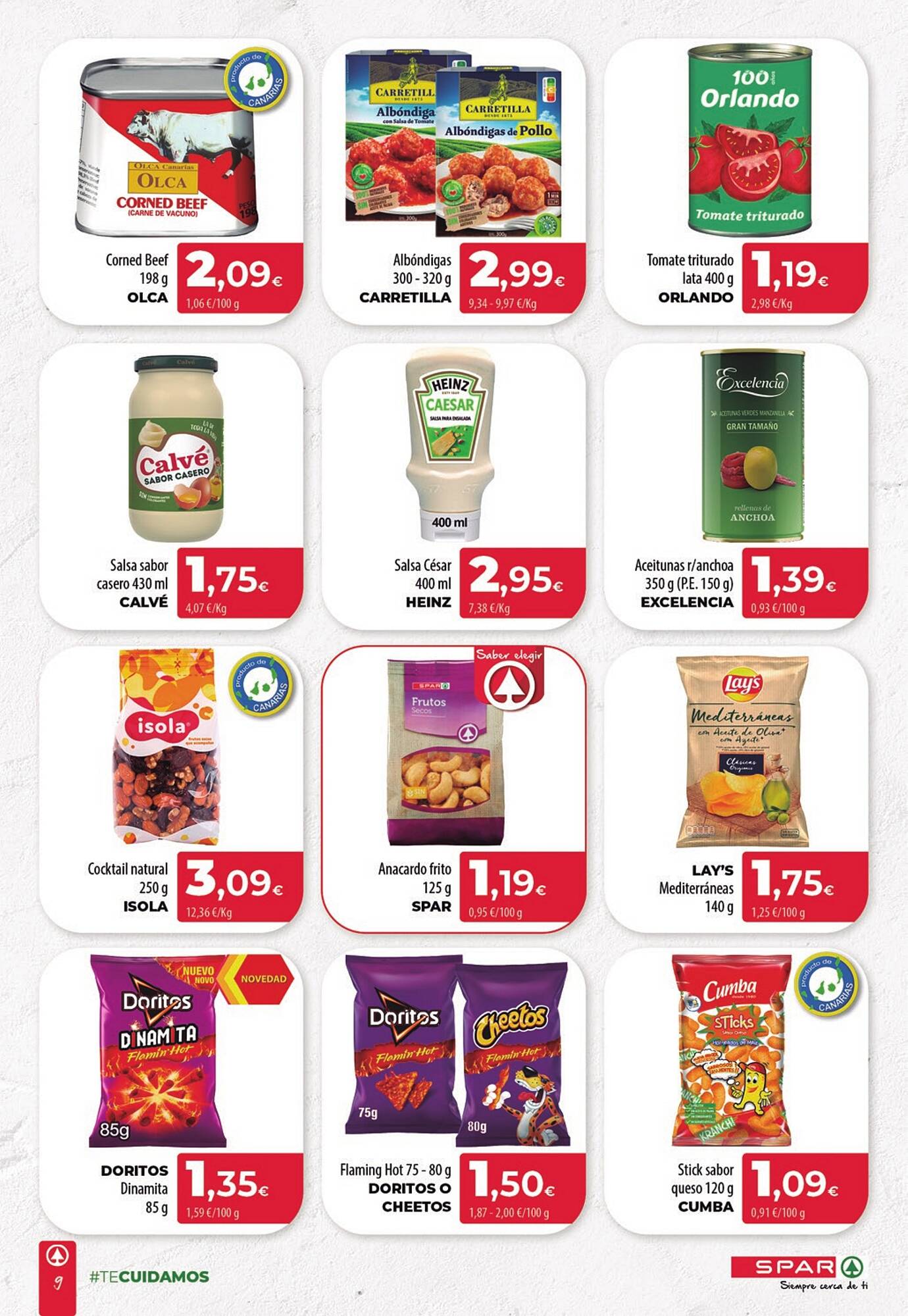 Folleto Spar Tenerife Página 9